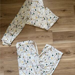 Magnetic Me Multicolor Tree Print Pajamas